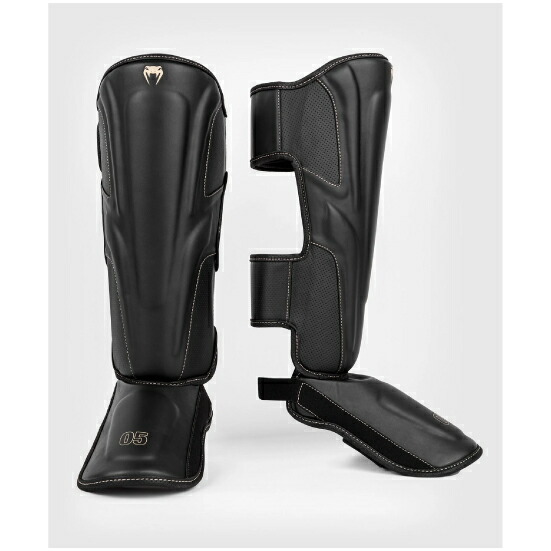 Venum カモ柄　シンガード　美品 VENUM エリート シンガード Elite Shin Guards ダークカモ