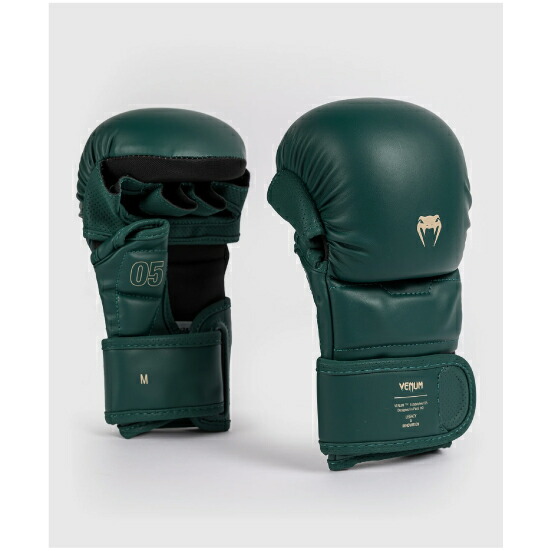 Venum ヴェナ厶MMA パウンドグローブ レガース Mサイズ グリーン Venum Impact Evo MMA Sparring Gloves - Emerald Green - Venum Asia