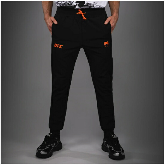 VENUM ヴェナム UFC Zenith by Venum Authentic Fight Week 汗水 ズボン下 メンズ - 黒いこと ベナム VNMUFC-00457-112