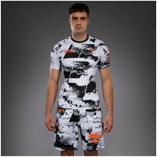 VENUM ヴェナム UFC Zenith by Venum Authentic Fight Week 演奏半袖混雑時かばい立て メンズ - 白いこと ベナム VNMUFC-00431-108