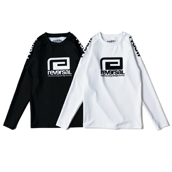 リバーサル ラッシュガード 長袖 ロングスリーブ メンズ reversal BIG MARK LONG RASH GUARD