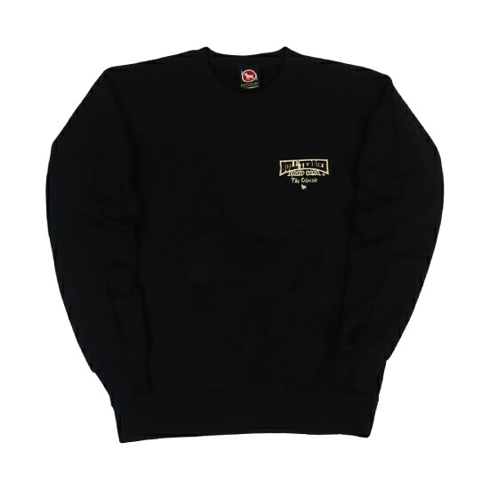 ブルテリア bj-3537 BULL TERRIER スウェットトレーナー Classic Logo 黒 ブラジリアン 柔術