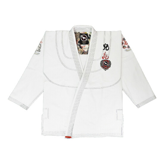 ブルテリア bjk-000 BULL TERRIER 柔術衣 Jiraiya2.0 白 ブラジリアン 柔術