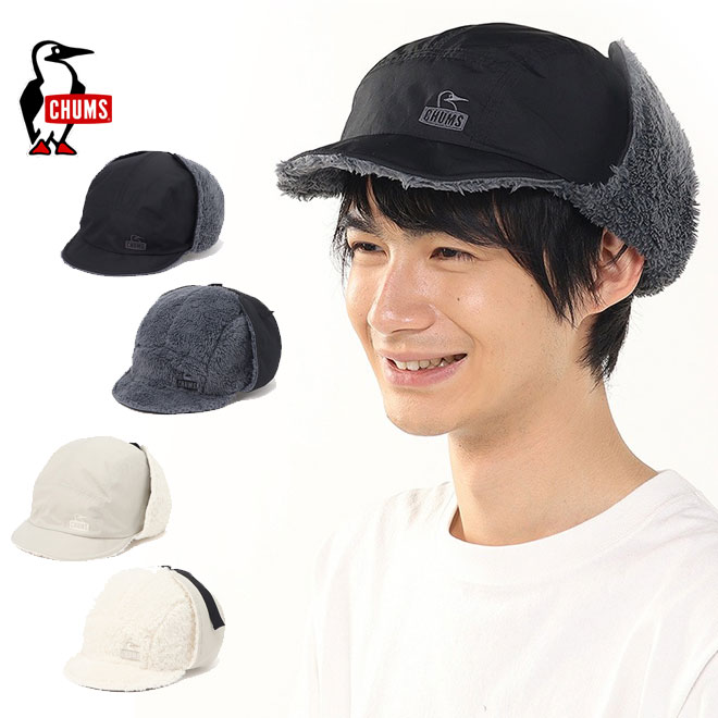 チャムス ゴアテックスウィンドストッパーリバーシブルキャップ 帽子 CHUMS CH05-1441 メンズ レディース ブービーバード アウトドア フィッシング ロシアンキャップ 2way 耳当て帽 ゴアテックス パイロットキャップ