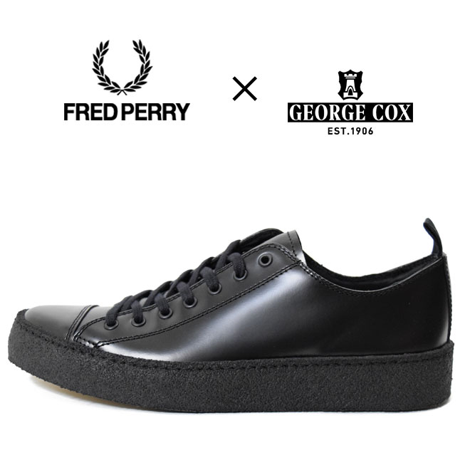 楽天市場 フレッドペリー ブーツ ポップボーイシューズ ジョージコックスコラボ Fred Perry B9178 George Cox Leather Pop Bo ラバーソール スポーツ カジュアル Friends 楽天市場店