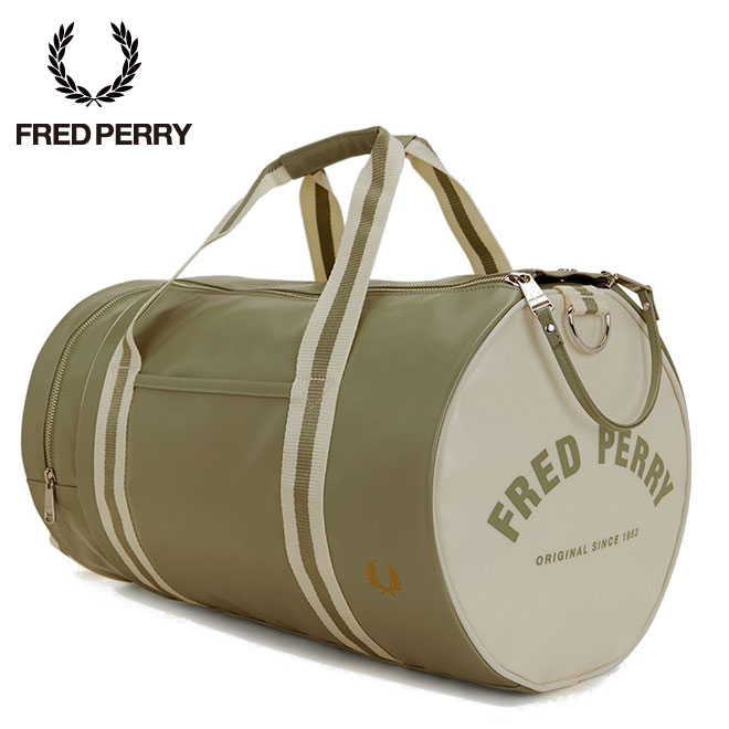 楽天市場】フレッドペリー ドラム ボストンバッグ ワインレッド FRED