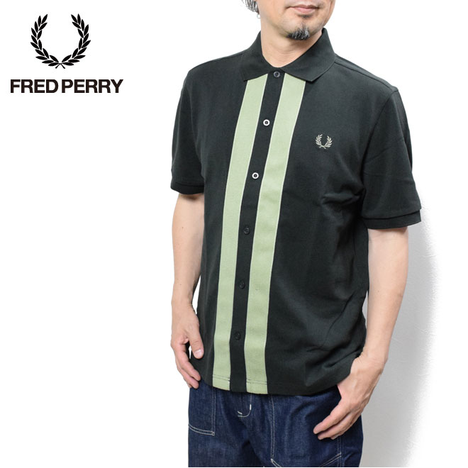 楽天市場】フレッドペリー ニットポロシャツ 半袖 FRED PERRY