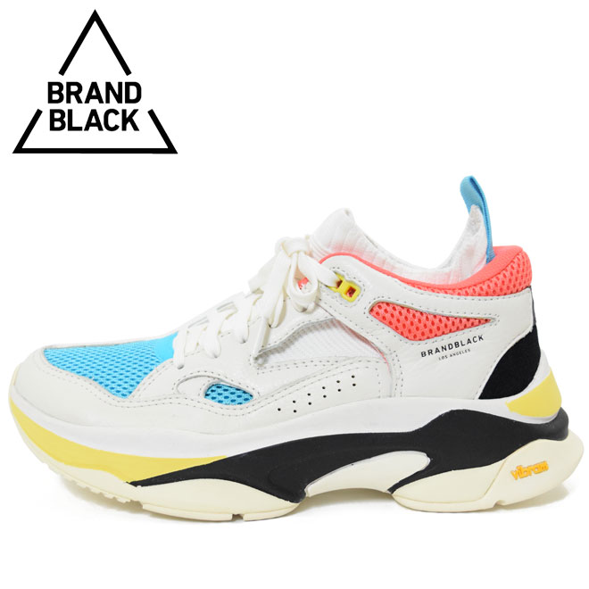 楽天市場】ブランド ブラック KITE RACER スニーカー カイトレーサー（BRANDBLACK 427BB OG-WHT 46158 ホワイト  001 白ストリート ダッドシューズ） : friends 楽天市場店