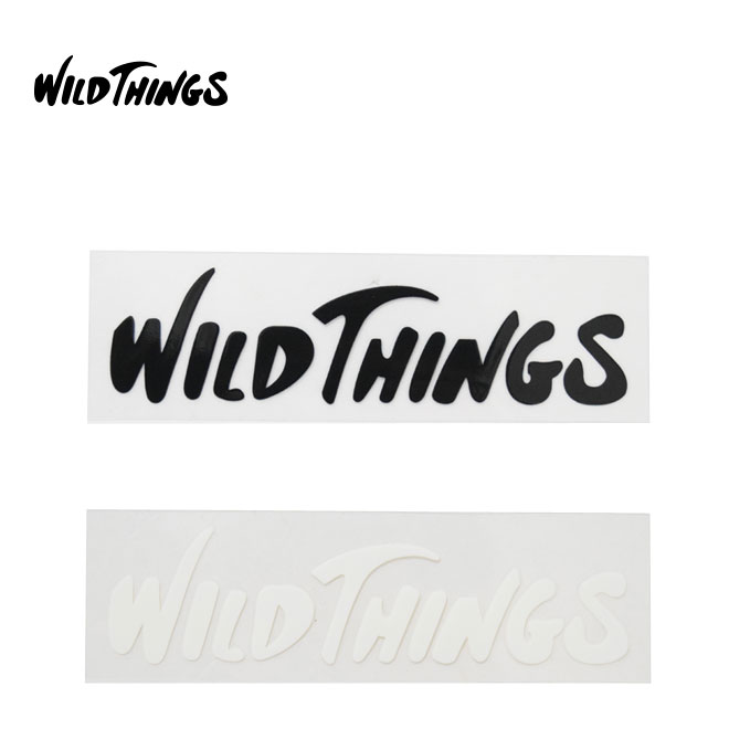 楽天市場 ワイルドシングス ステッカー カッティングロゴステッカー 転写式 Wild Things Wtta アウトドア キャンプ バイク 車 ブランドロゴ Friends 楽天市場店