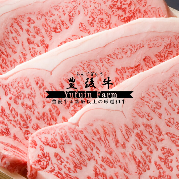 大分 豊後牛 サーロインステーキ 180gｘ3枚 ゆふいん牧場 国産 生肉 黒毛和牛 牛肉 グルメ ご当地グルメ 肉ギフト お肉 化粧箱入 和牛 贈答 贈り物 プレゼント MSS-90 冷蔵 精肉 クリスマス