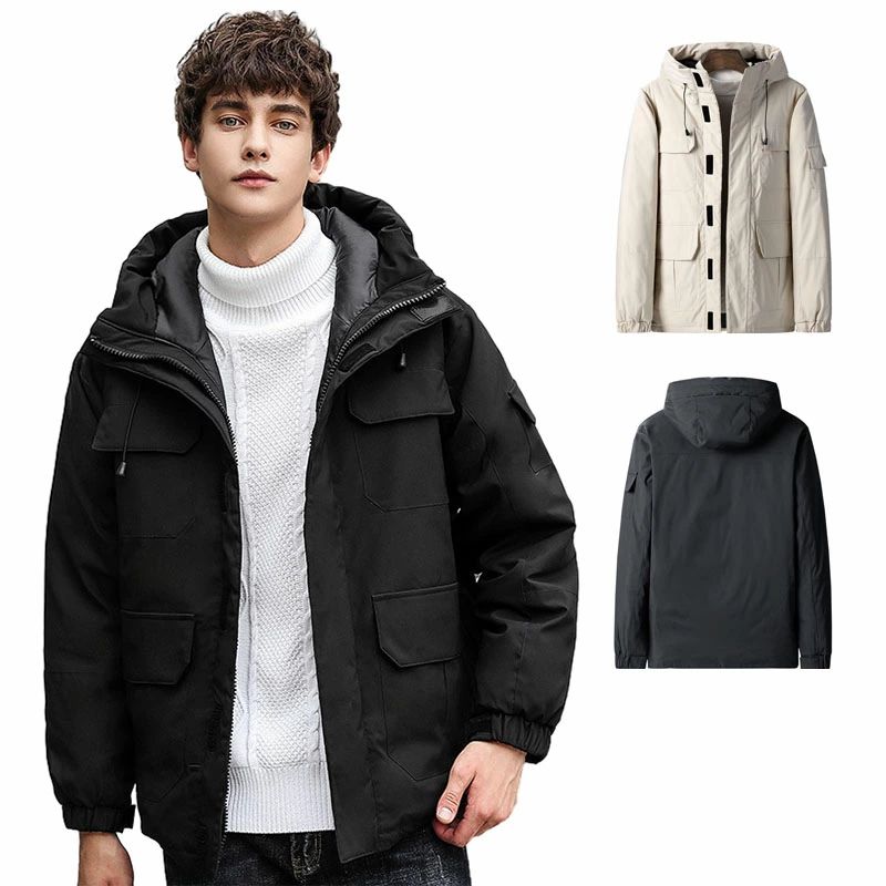 落ちこむ上衣 メンズ 落ちこむ厚地の外套 軽さ 防風 冬物 冬服 メンズ アウター 大層らしい大きさ ハイネック 防寒 20代 30代 40代 50代 成人男性 成人男性 あったか 上衣
