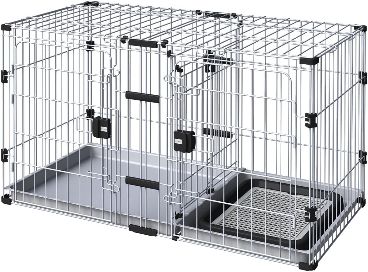 楽天市場】Petnniko 犬 ケージ ペットケージ 犬サークル 幅146×奥行68