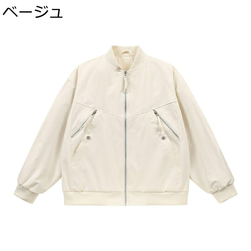 メンズ フライトジャケット 薄手 防寒服 ファスナーポケット ブルゾン アウトドアジャケット 防風 無地 ジャンパー 秋服 冬服 防風 保温 撥水 ウインドブレーカー カジュアルアウター ワイド 通勤 作業