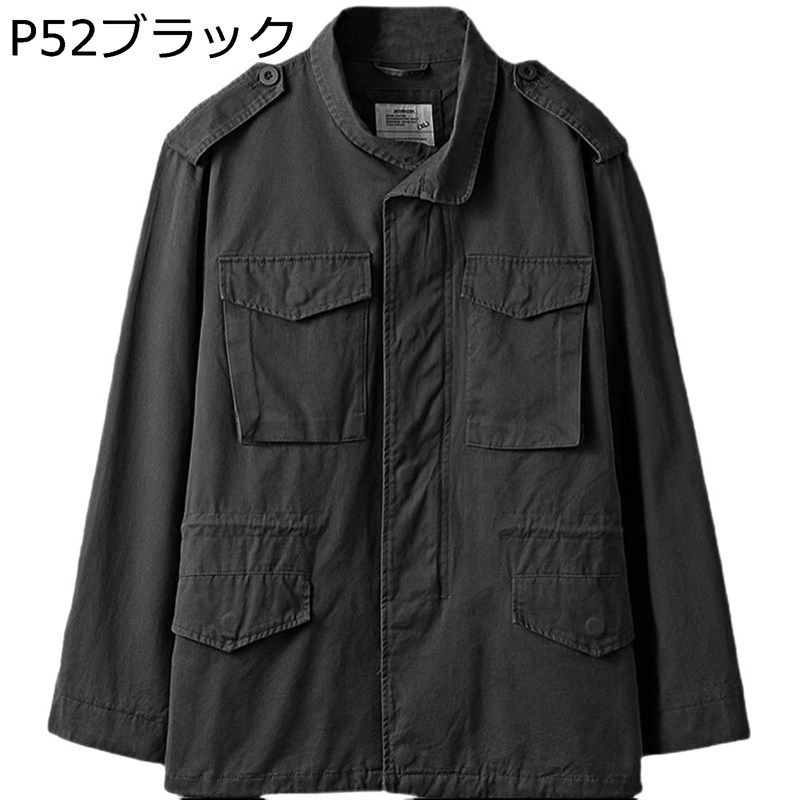 フライトジャケット メンズ ジャケット ミリタリー ブルゾン アメカジ マルチポケット ルーズ 防風 保温性 レトロ カジュアルスタジャン アウター 上着 春秋冬着 アウトドア 作業着 通勤