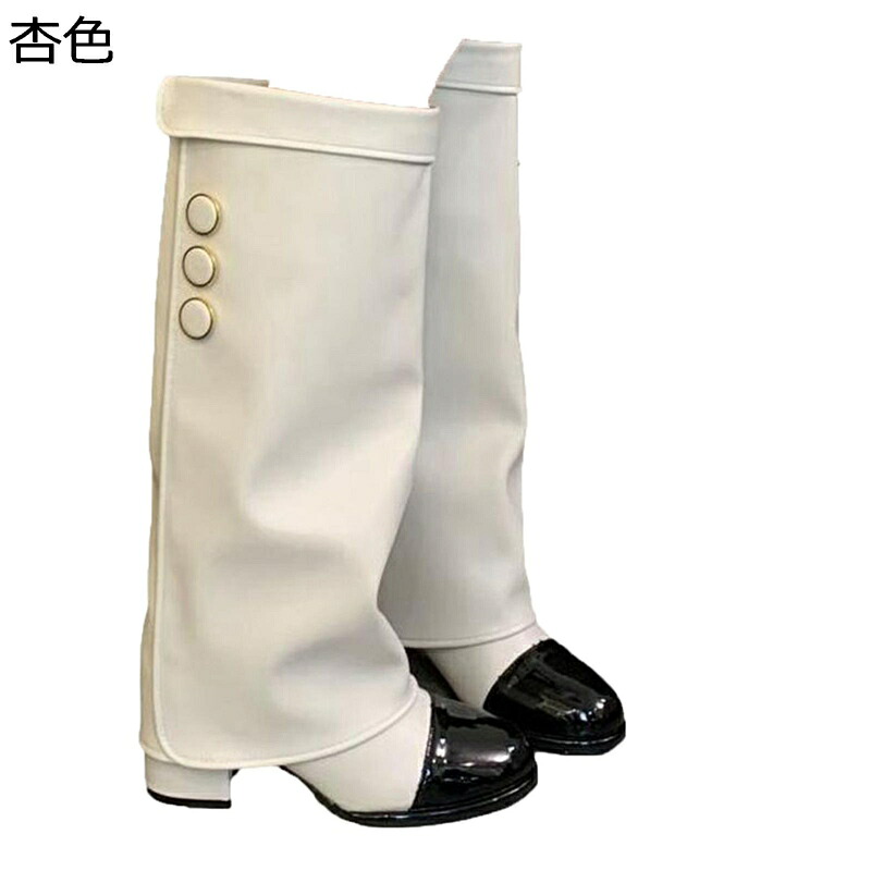 レディース ラウンドトゥ チャンキーヒール 乗り馬ブーツ 窈窕たる ロングブーツ 膝丈 なめし革 お出かけ 出来事 周遊 事務所 秋冬 防滑 雨合羽 通気性 クリスマス 思わしい 好いたらしい 卒式