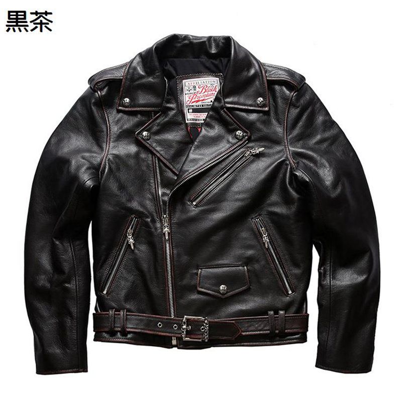 レザージャケット メンズ 本革 バイクジャケット カジュアル 防風防寒 レザーコート 牛革 ブルゾン 秋 ジップアップ ショート丈 ベルト付き アウター ライダース 通勤 ストリート