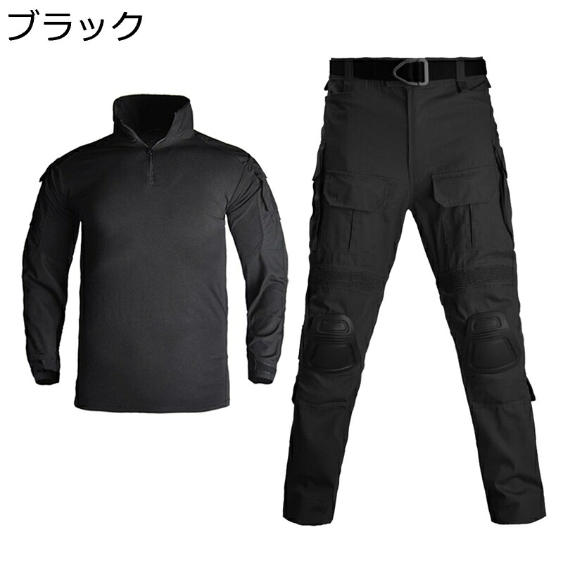 戦闘服 上下セット メンズ ミリタリージャケット サバゲー G3 タクティカルパンツ 作業服 デジタル迷彩 吸汗速乾 耐摩耗 防撥水 マルチポケット 自衛隊 陸軍 アメカジ カジュアル アウトドア｜ショップ郷上