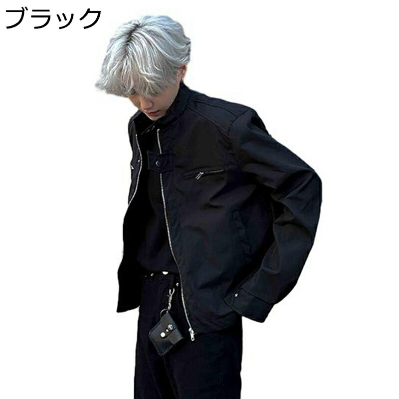 ジャケット メンズ ショート丈 ブルゾン カジュアル フライトジャケット アウトドア おしゃれ 長袖 春秋服 アウトドア 薄手 防風防寒 アウター ストリート カッコイイ