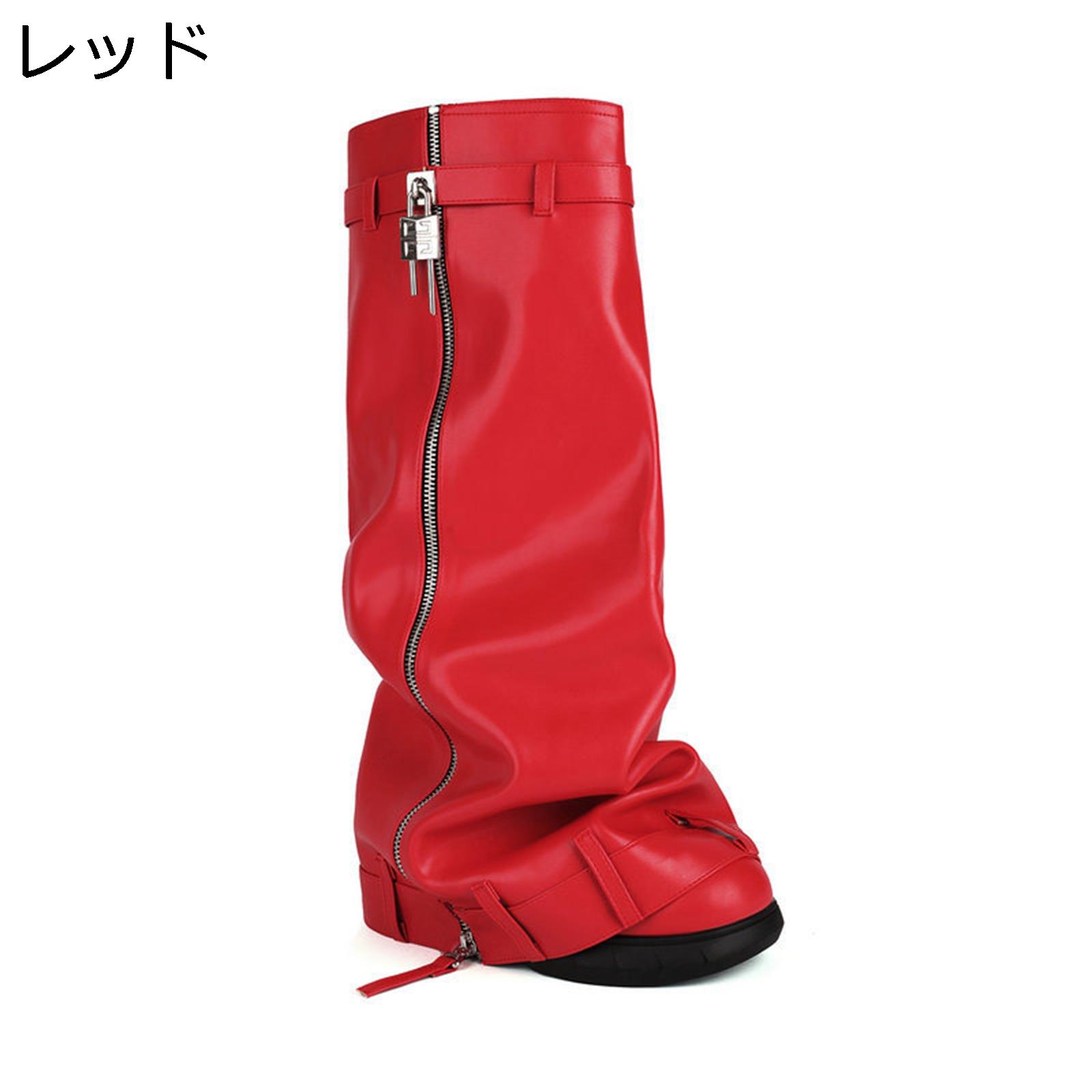 秋 冬着 騎士ブーツ 22.5-29.0cm ロングブーツ 8.5cm ジップ付き レディース 大きいサイズ カバー ウエスタンブーツ 厚底 防滑 無地 乗馬ブーツ ゆったり 身長アップ ユニセックス 歩きやすい アウトドア|ショップ郷上