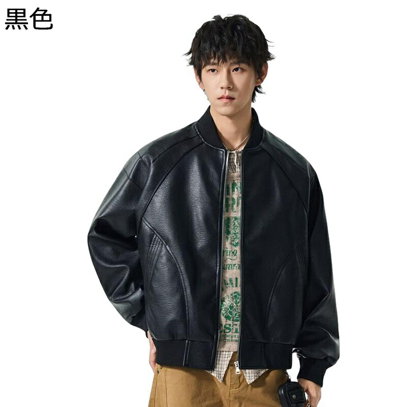 革ジャン メンズ レディース 遊撃手厚地の外套 ライダースジャケット なめし革上衣 フルジップブルゾン 男女通じる ハイネック 秋冬着 PUなめし革 前掛け 雨合羽 防風防ガラス雨 革上衣 やり方着 好一対