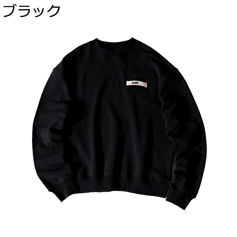 長袖tプルオーバー 調教師 刺しゅう ティーシャツ メンズ レディース 丸首 汗水 パーカー 年月冬服 吸汗 たわい無い 汗水 心地よい 分かりやすい とれーなー 厚地の外套 男女兼用 お出かけ 普段着
