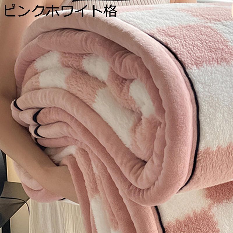 掛けふとん セミダブル シープ調ボア 厚手 毛布と掛け布団両用タイプ 冬 かけ布団 かけぶとん 保温 アレルギー対策 洗える 高密度 ストレス解消 北欧 雲に包まれる 一人暮らし