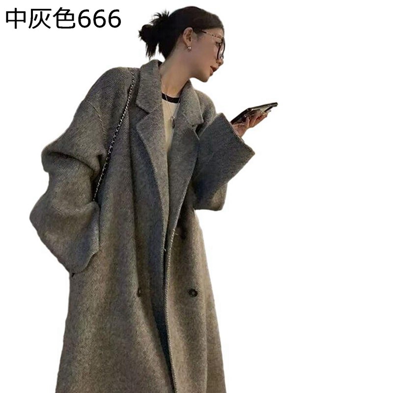 チェスターコート ラシャコート オーバーコート ロング丈 レディース アウター 秋冬着 着痩せ アンクル丈 ゆったり ジャケット 流行 トレンド おしゃれ 旅行 日常 オフィス|ショップ郷上