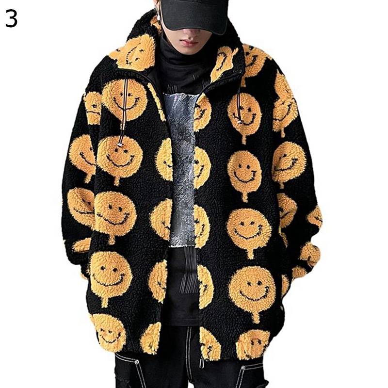 ボア上衣 上衣 メンズ 厚地の外套 フリース ボア 好いたらしい あったかい もこもこ 冬服 秋冬 カッコ好いたらしい 長袖 心地よい ビッグ影ぼうし 着痩せ 御役目着 速乾 着心地 防風 防寒