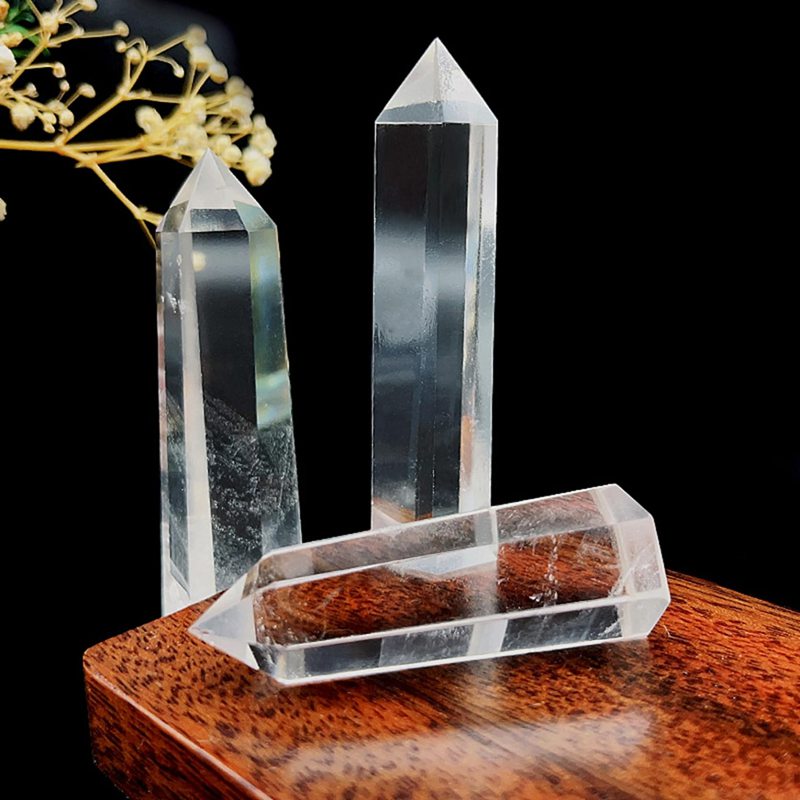 クリスタル 天然水晶 クリア 透明水晶 天然石 六角柱 大きいサイズ 小さいサイズ さざれ石 原石 ベース付き インテリア 部屋飾り 本水晶 観賞用 風水 浄化セット クラスター 細石 パワーストーン