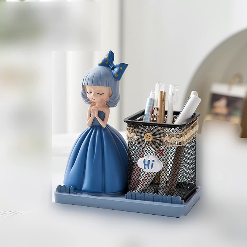 ペンスタンド かわいい ペン 立て かわいい おしゃれ 卓上 収納 ケース インテリア デスク アクセサリー 文具 文房具 鉛筆 事務用品 プレゼント 置物 アート 誕生日プレゼント オブジェ オーナ
