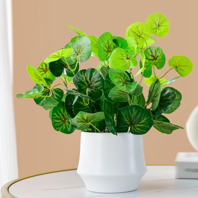 人工観葉植物 リアル 鉢植え 卓上置き モンステラ アイビー ポトス キンギョソウ くんしらん 本物そっくり インテリアグリーン フェイクグリーン 人工植物装飾 観葉植物 インテリア ウェディング飾り