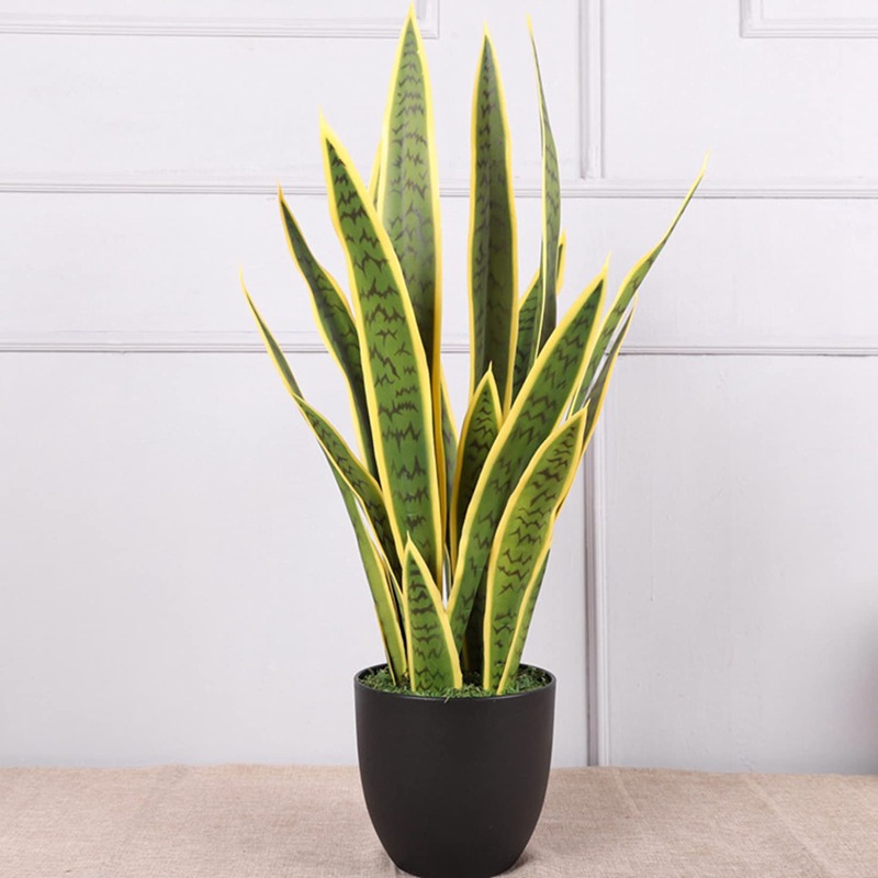 人工観葉植物 鉢植え 76CM サンスベリア大型 フェイクグリーン 造花 おしゃれ 世話いらず インテリア ホーム リビング 友達へサプライズ プロポーズ お見舞い 新学期 卒業式 クリスマス お礼｜ショップ郷上