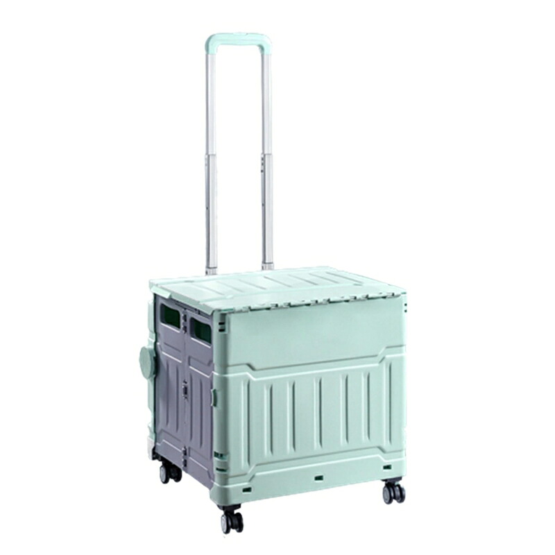 ショッピングバッグカート お買い物キャリー 畳める フタ付き 4輪/8輪 台車 50L/80L 高さ調節グリップ 男女兼用 コンパクト 簡単組立て 荷物運び 運搬 食品 野菜の購入 スーパー 収納ボッ