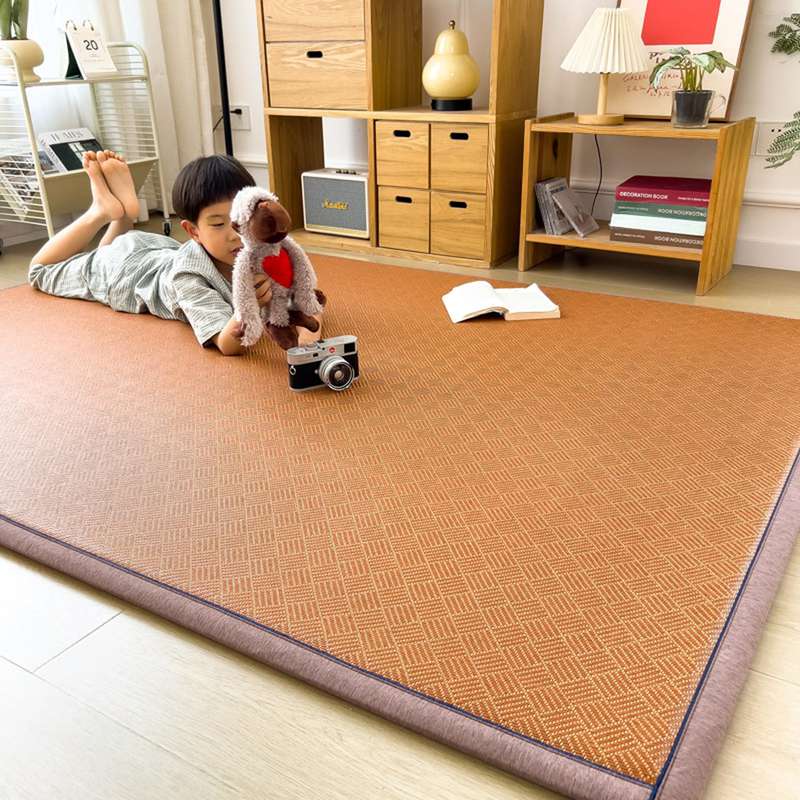 い草引っ敷き 竹製 引っ敷き 畳の上に敷く 置き畳 ひんやり 防壁蝨目 当たること冷感 夏用 汚れにくい 拭ける 60*120糎 折畳み式 分かりやすい 室外/庭用 臥し所用 臥榻姿勢 露台用 寝ご
