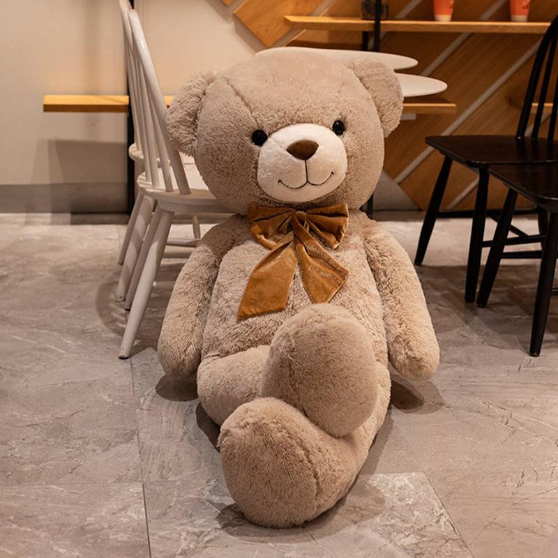 特大 テディベア ぬいぐるみ 熊 昼寝枕 添い寝枕 アニマル 抱き枕 可愛い 高弾力 やわらかい 玩具 すやすや寝る 癒される 洗える 子ども 女の子 男の子 バレンタイン お誕生日 一人暮らし 親子