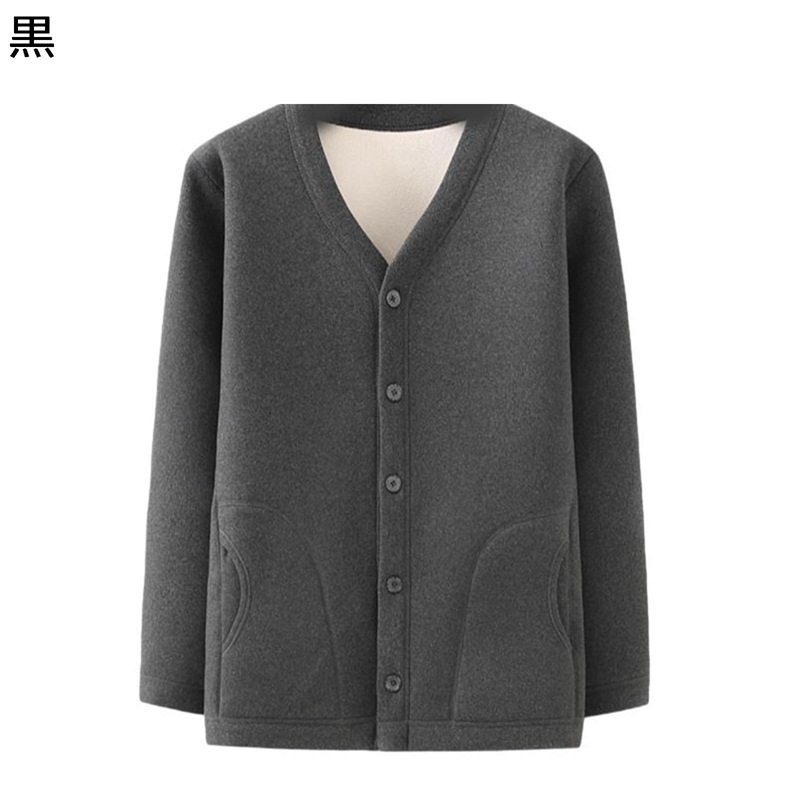 裏ボアジャケット ルームウェア 裏起毛アウター ボアブルゾン 冬服 メンズ 暖かい 防寒 防風 厚い ワイドシルエット 高齢者 無地 シンプル 春秋冬着 ウィンターコート 作業着 アウトドア