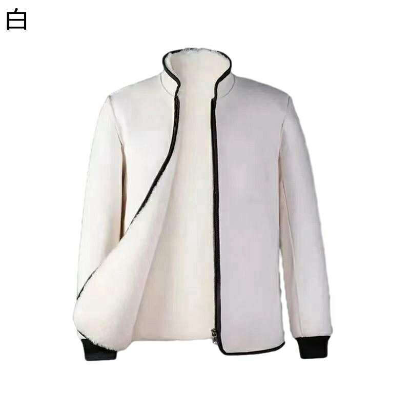 裏起毛コート ファー付き 冬服 ウィンタージャケット メンズ ブルゾン ボア付き 防風 防寒 あったかい 厚手 オーバーサイズ カジュアルアウター コーディネート 通勤通学 旅行 戸外 5,954円