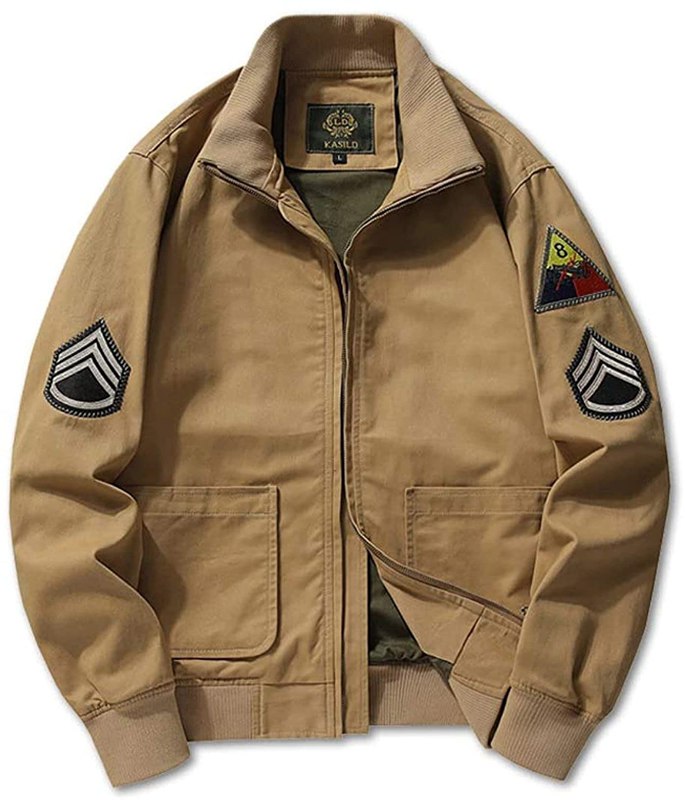 米軍 タンカースジャケット ミリタリージャケット メンズ ブルゾン ジャンパー かっこいい ショート ジャケット メンズ スタンドカラー 秋服 長袖 薄手/裏起毛 カジュアル アウトドア バイク用 男
