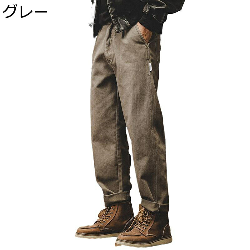 ズボン 裹起毛パンツ S-4XL カーゴパンツ メンズ 暖かい 厚い 暖パン デニム 裏ボア ウォッシュ ブーツカット カーゴパンツ ボトムス 秋冬 無地 防寒パンツ ずぼん 前開きジッパー アメカジ 作業着 アウトドア|ショップ郷上