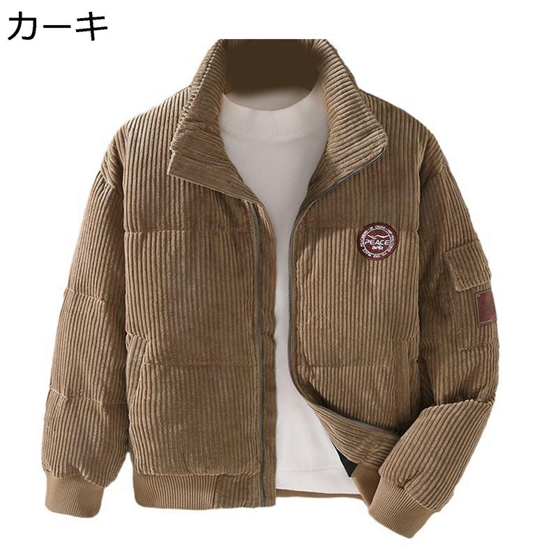 冬 メンズ 落ち込む上衣 コール天 80落ち込む 朦々たる アウター 防寒着 照明ランプ色つや 防風 保温 あったか 上衣 遊撃手丈 今めかしい レトロ 心地好い 普段使い