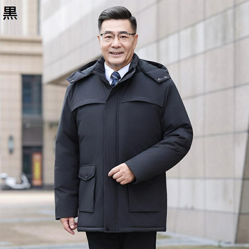 メンズ 中綿コート 綿入れジャケット ブルゾン 綿服 暖か 真冬対応 ウィンターアウター トップス ビッグシルエット カジュアル サイドポケット 中年 普段着 コーディネート ヴィンテージ