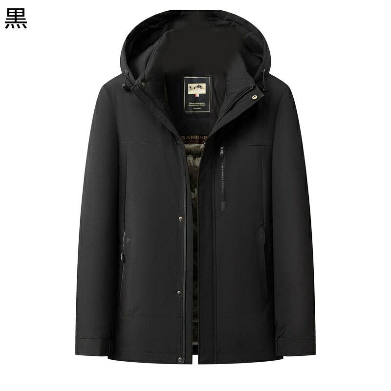 メンズ 中綿入れジャケット 中綿コート ブルゾン 綿服 暖かい 真冬 ウィンターアウター トップス ゆったり 帽子付き カジュアル 両サイドポケット 中年向け 普段着 コーディネート おしゃれ