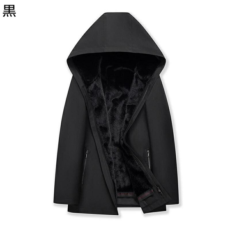 ウィンタージャケット 中綿 メンズ 防寒アウター 中年 高齢者 綿服 冬服 厚い 防寒対策 暖かい 大きいサイズ ゆったり ライトコート 両サイドポケット カジュアル 動きやすい 合わせやすい