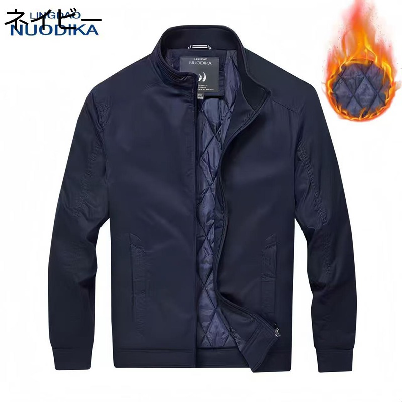 中綿ジャケット メンズ ウィンターコート ショート丈ジャケット 中年向け 真冬 防寒アウター 綿服 厚い 防風 保温 ビッグシルエット 大きいサイズ お出かけ 戸外 トレッキング カジュアル