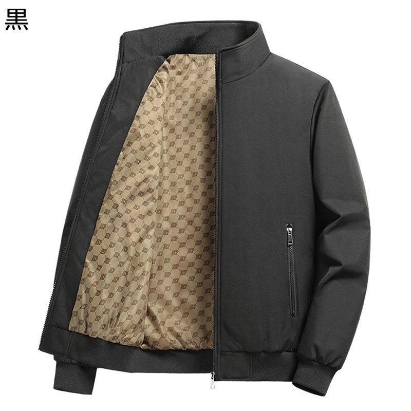 メンズ 中綿ジャケット 中綿入れコート ブルゾン 綿服 極暖 真冬対応 ウィンターアウター トップス ゆったり ミドル 大きいサイズ カジュアル 両サイドポケット 中年 合わせやすい 通勤通学