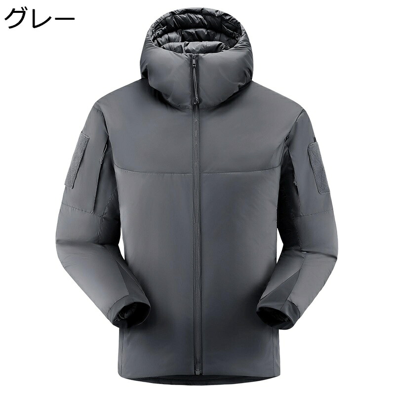 ウィンターコート メンズ 中綿ブルゾン 中綿入れジャケット 厚い 防寒 保温 ハーフ丈 帽子付き 綿服 アウターコート 中年向け シンプル 無地 冬服 ゆったり アウトドア 散歩 ファッション