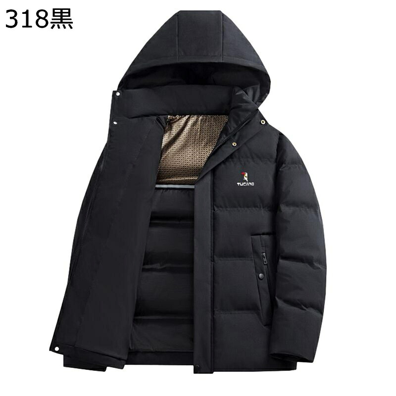 中綿コート メンズ 綿入れジャケット 中年 防寒対策 ウィンタージャケット 撥水加工 厚手 綿服 極暖 秋 冬 腰丈 ポケット付き バイキング スキン 戸外 大きいサイズ コーデやすい カジュアル|ショップ郷上