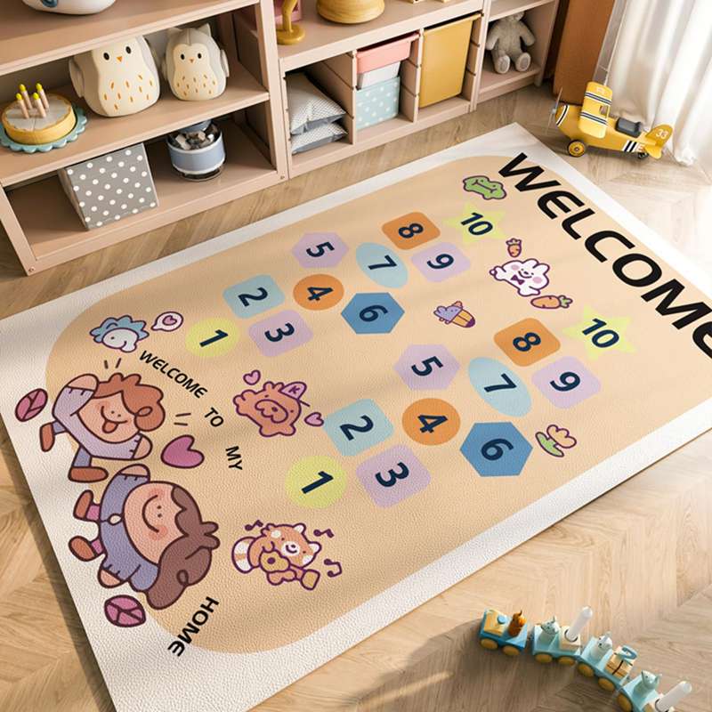 材質 子供用ゲームパッド プレイマット 拭ける 防水 滑り止め ラグマット カーペット 数字柄 早期教育 遊びマット クッション性 踏み心地良い 防ダニ 防音 幼稚園 保育園 ベッドルーム 40*12 4,512円