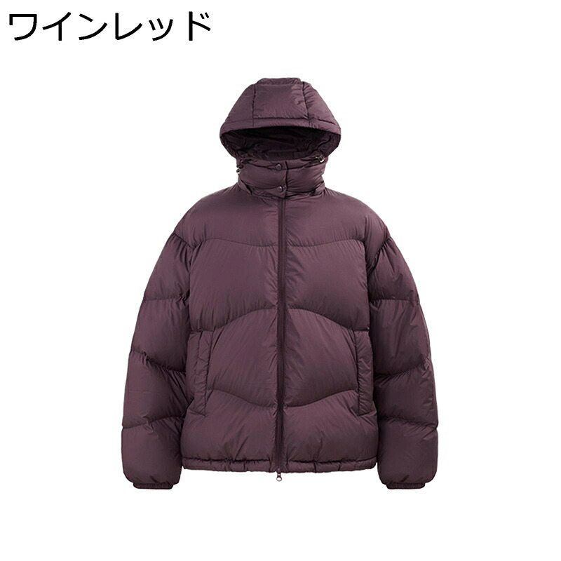メンズ 落ち込む上衣 90落ち込む 羽毛 防寒上衣 軽さ ボンネット付き添い人 無地 分かりやすい 心地好い 冬服 アウター 遊撃手丈 ゆったり アウトドア 普段着 山歩き