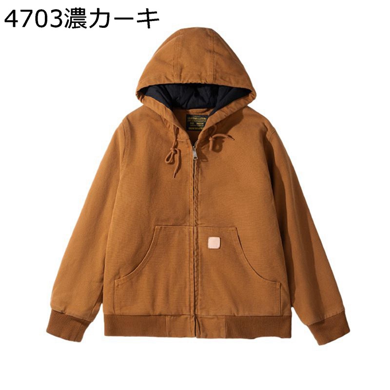 カジュアルジャケット メンズ デニムジャケット 長袖 中綿 フード付き マウンテンパーカー 春 秋 冬 ジップアップ 防寒着 保温 アウター シンプル 軽量 大人 おおきいサイズ おしゃれ ワーク 通勤｜ショップ郷上